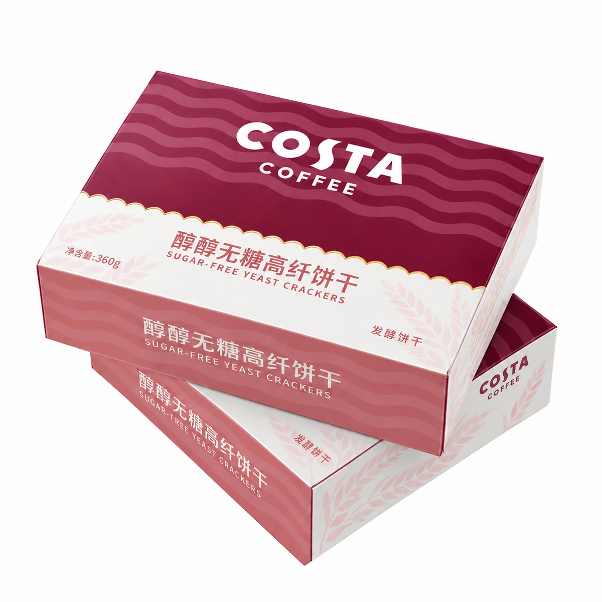 Costa Sugar-Free Yeast Crackers 360g